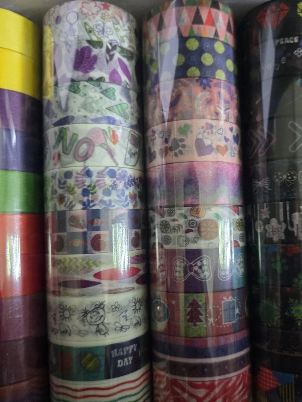 Washi Tape Pack - Cool Colors, Cool Life - Purple and Pink